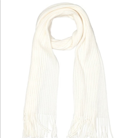 Charter Club ivory winter fringe scarf - Picture 1 of 1